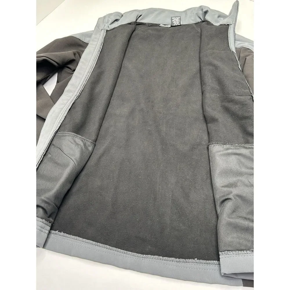 Minus Zero Jacket Men’s XL Softshell Gray + Black Pockets NWT Gorpcore Outdoor